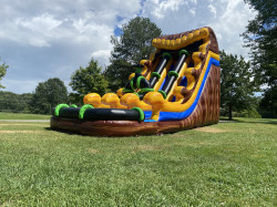 18FT Bowser Dual Lane Water Slide Wet/Dry