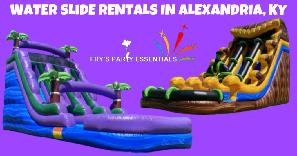 Water Slide Rentals In Alexandria, KY - Fry's Party Essentials