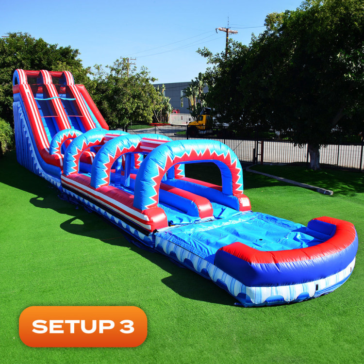 Freedom Falls 20ft & Slip N Slide